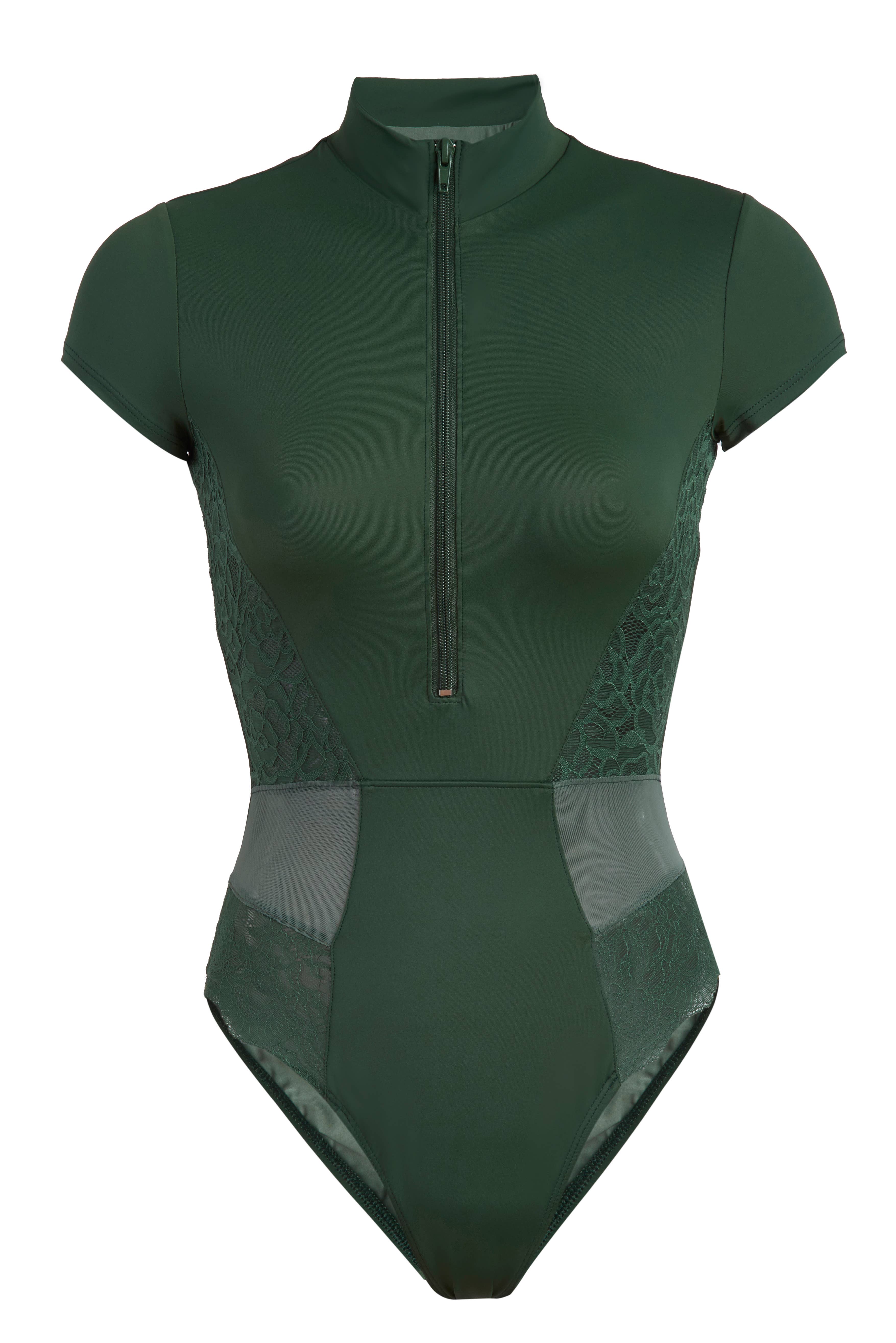 Olive Surf - Wholesale One Piece Swimsuit - Women's - The Bri4