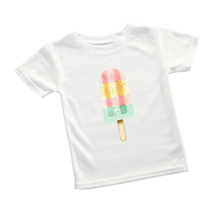 ChubbyBubbyBear - Wholesale T-Shirt - Kids - Pastel Popsicle Tee1