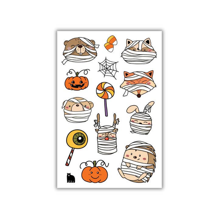 Momies des bois pour la vente par Four Bears Sticker Club