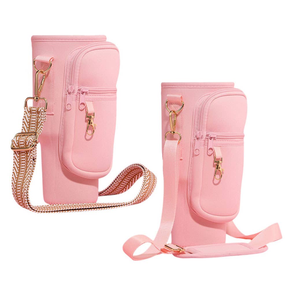 Sensibling Corp. – Großhandel Umhängetasche - Damen – Tragetasche mit Chevron-Muster und Schulterriemen für Becherhalter12