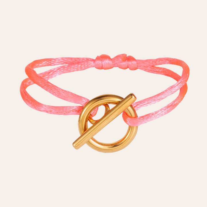 BRACCIALE IN CORDA D'ACCIAIO per la vendita all'ingrosso da parte di WHOOPSY DAISY