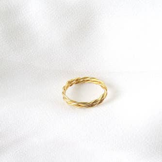 HAINAT Ring - 18ct yellow gold | hoctavius for wholesale by Hoctavius