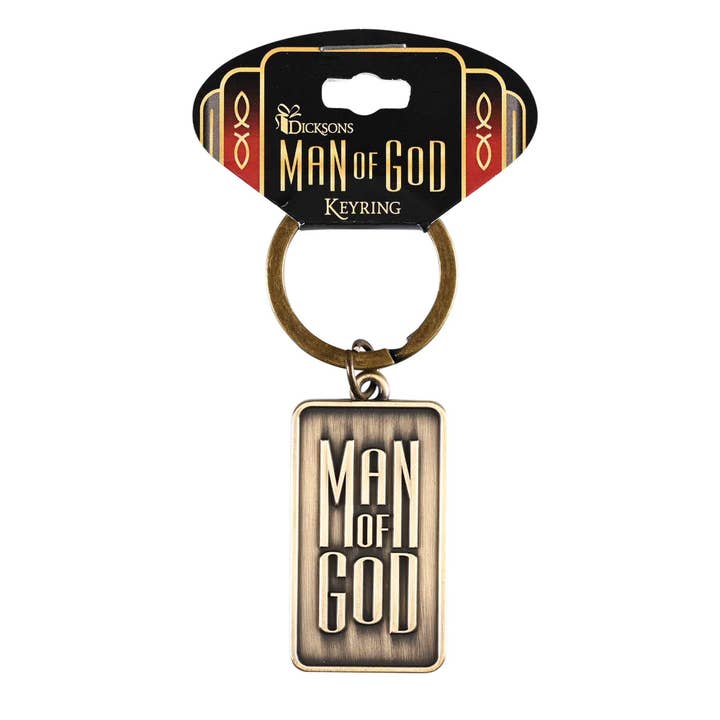 Keyring Man Of God Ephesians 6:10 for wholesale by Dicksons