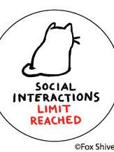 MAGNET: Social Interactions LIMIT REACHED.. for wholesale by Ephemera