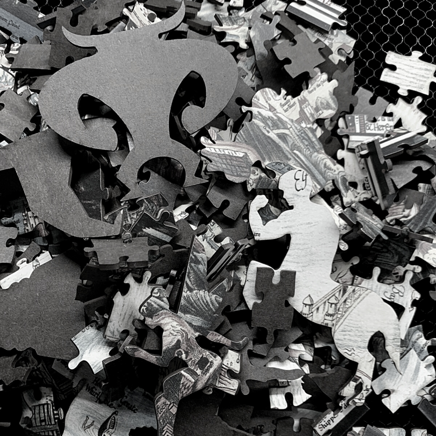 WAWW Artisanal Wooden Puzzles - Wholesale Puzzle - Adult - Wooden Puzzle "Guernica", Picasso Painting *Whimsies Edition4