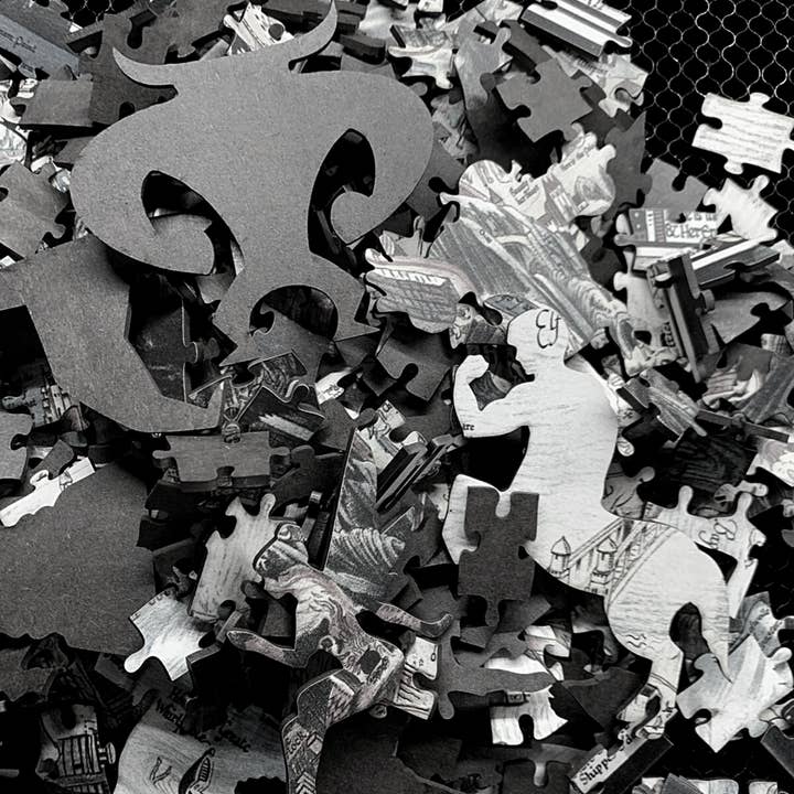 WAWW Artisanal Wooden Puzzles - Wholesale Puzzle - Adult - Wooden Puzzle "Guernica", Picasso Painting *Whimsies Edition4