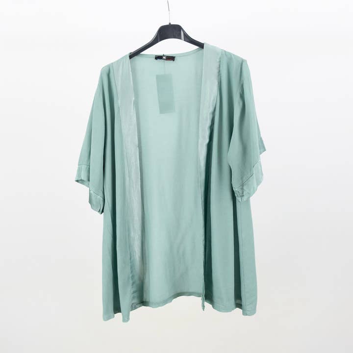 Chaleco kimono de manga corta 9521672 para venta al por mayor de Cecile Wang