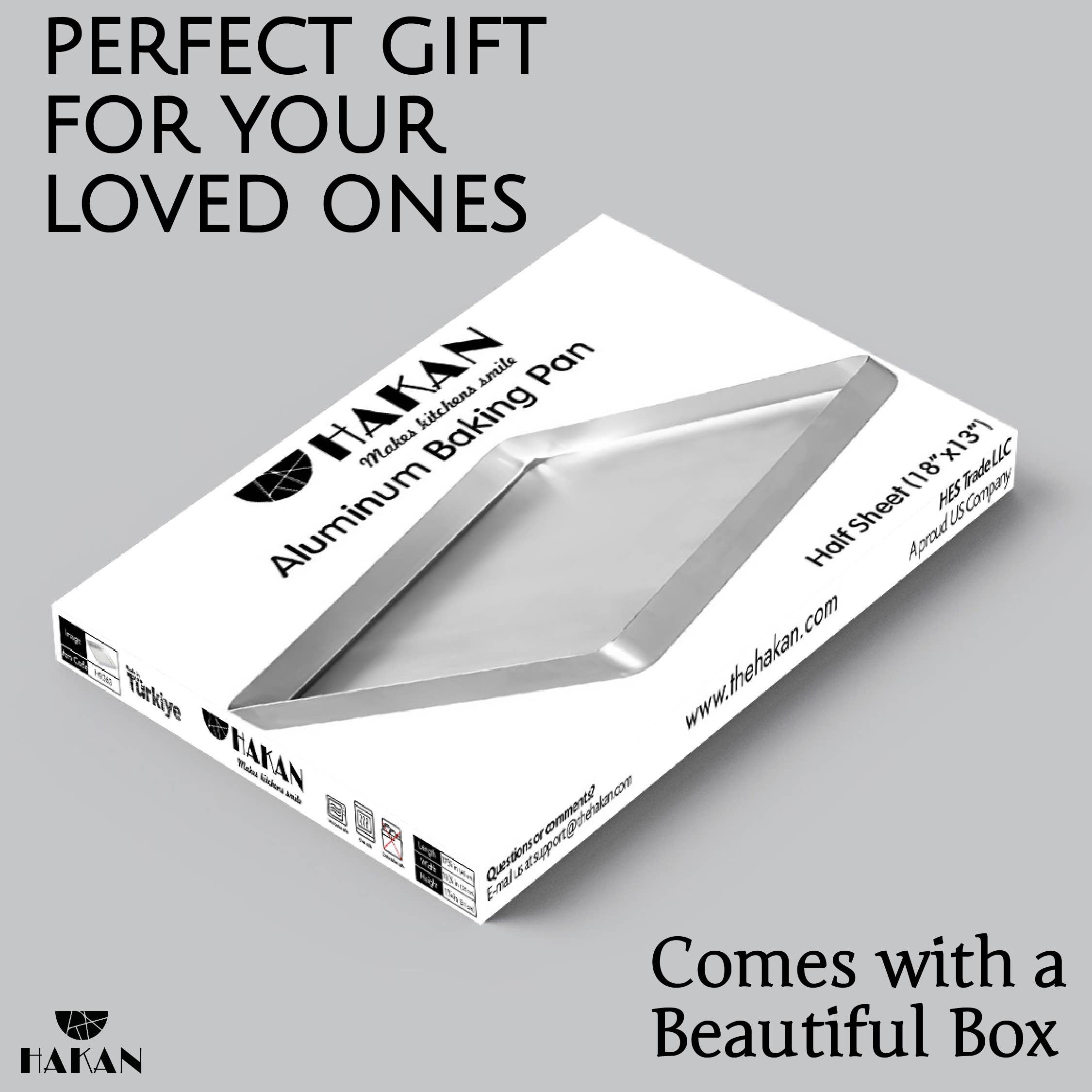 Hakan - Vendita all'ingrosso Tappetini da forno - Teglia per baklava in alluminio, 14x18 pollici, 2,2 libbre7