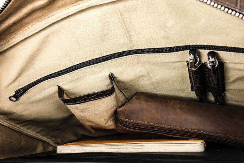 Hides - Vendita all'ingrosso Valigetta - Unisex - Cartella sottile in pelle13