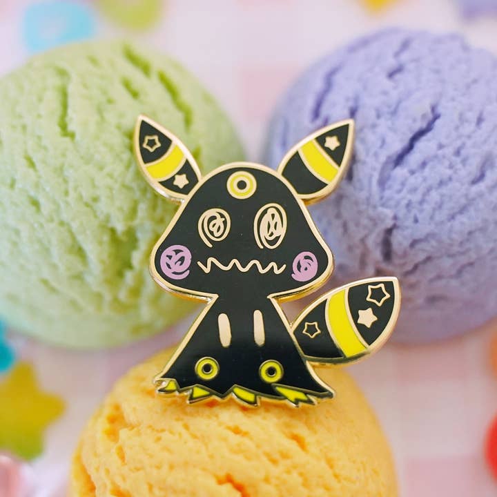 Naytendo - Wholesale Lapel Pin/Button - Pokemon Mimikyu Umbreon Enamel Pin Anime