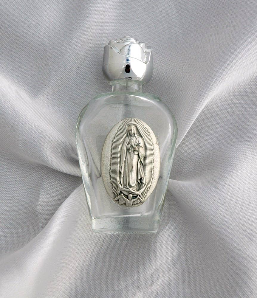 Contreras Designs - Wholesale Water Bottle - HWB-GD- Holy Water Bottle, Guadalupe