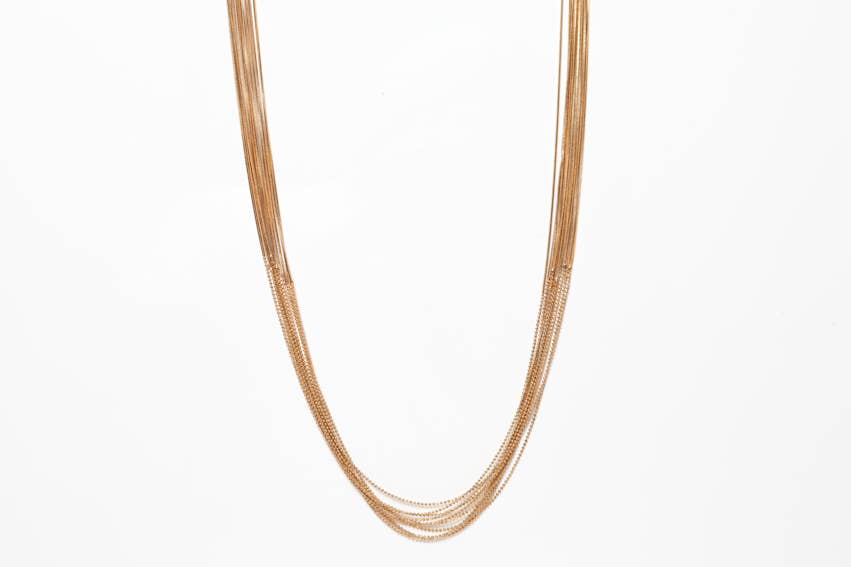 Avenue Chic – wholesale Kedjehalsband – FLERA LAGER ENKELT HALSBAND1