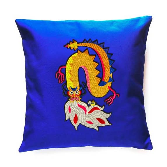 Maskinbroderat kuddfodral - Drake för wholesale av Macon & Lesquoy