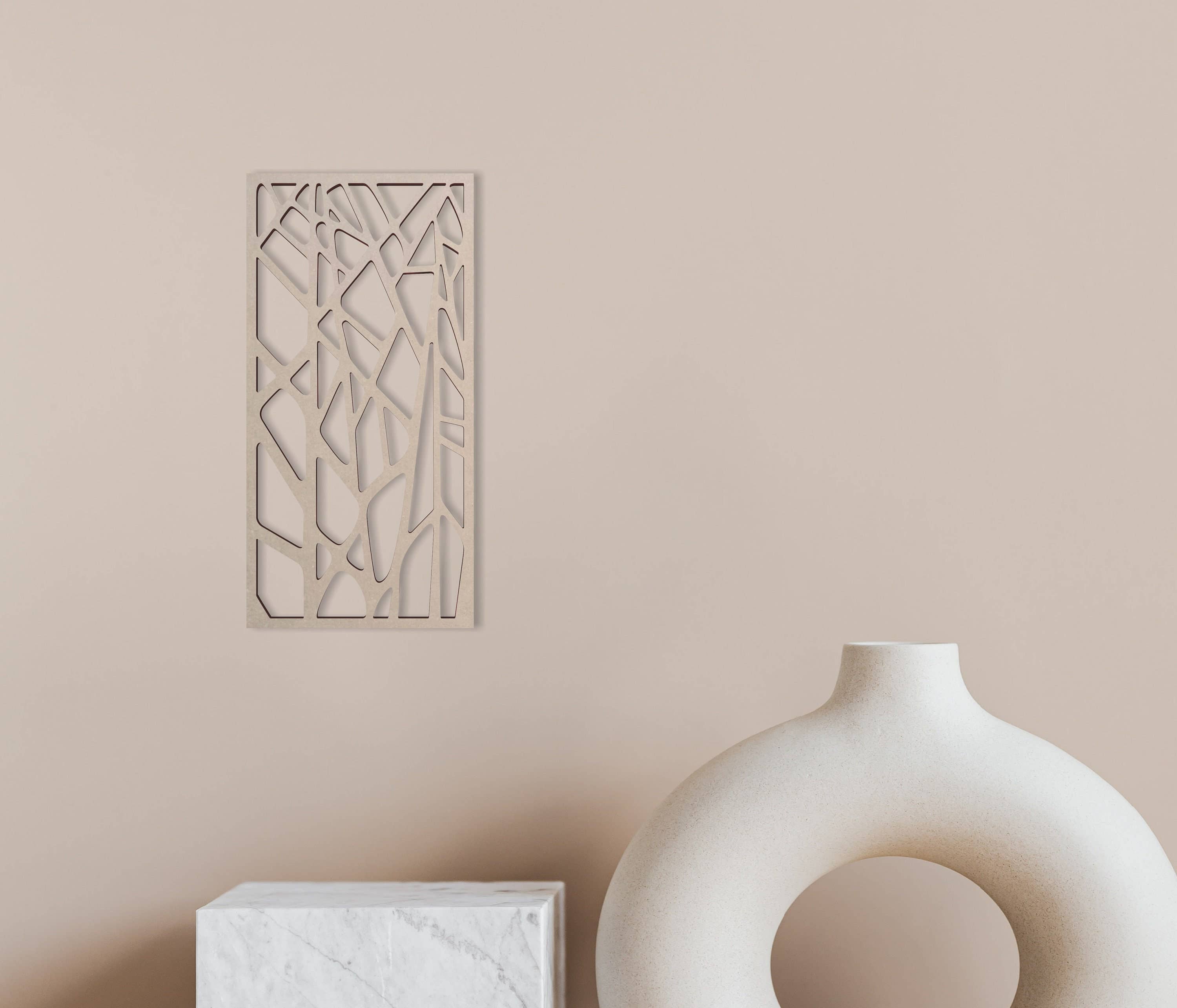 Jess and Jessica - Wholesale Wall Accent - Wood Natural Branches Lattice - Mandala Wall Art For Home5