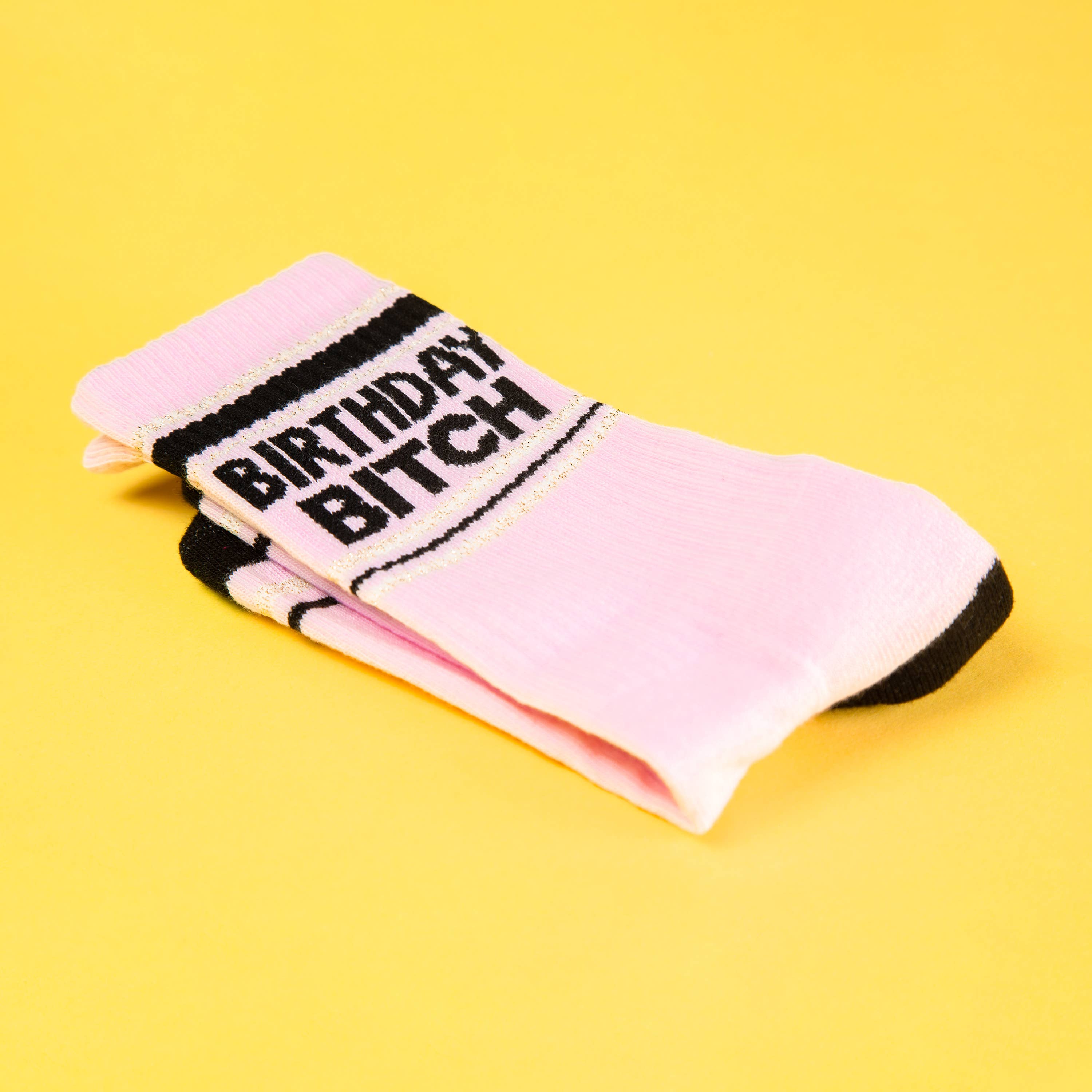 Gumball Poodle - Wholesale Socks - Unisex - Birthday Bitch Gym Crew Socks5