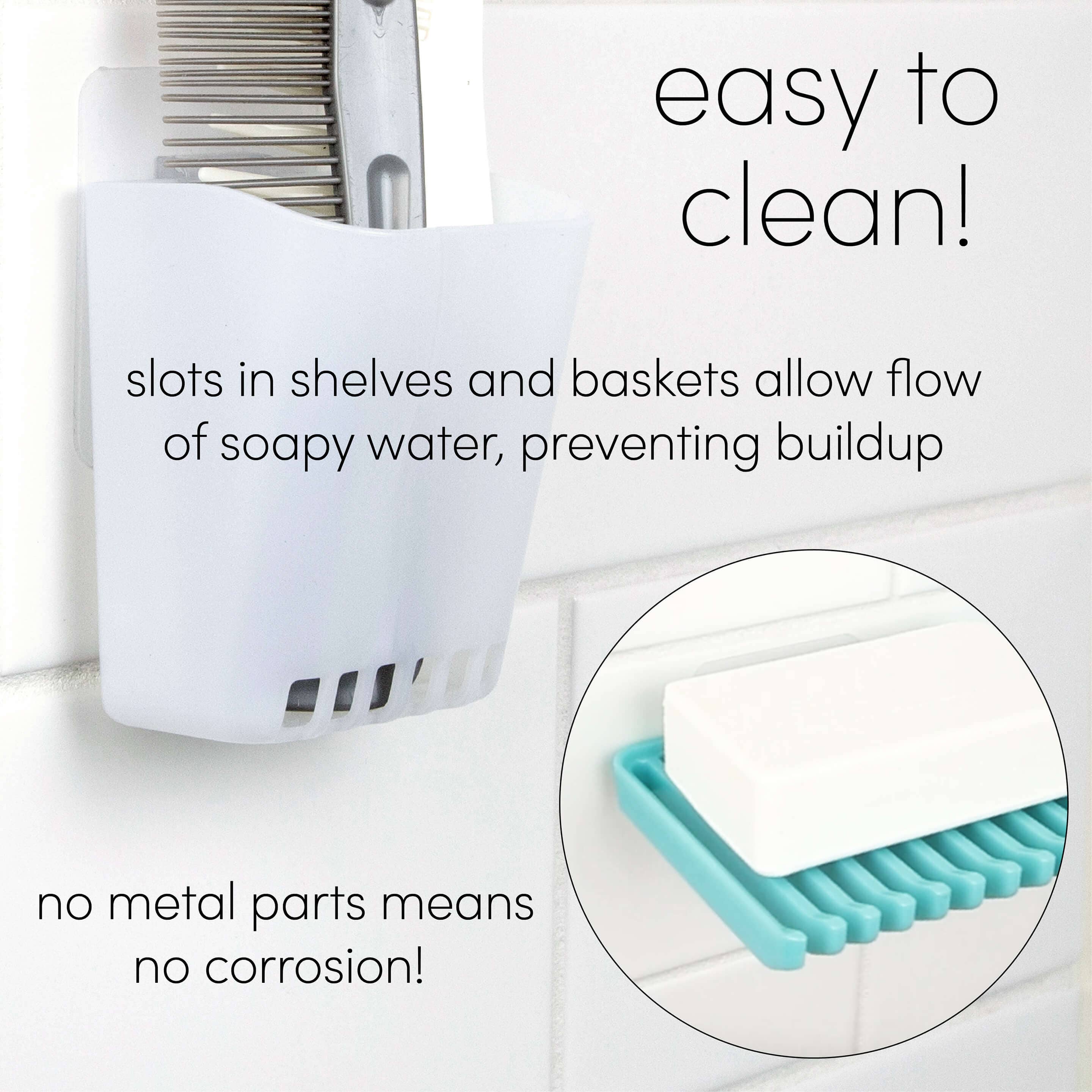 Three by Three Seattle - Wholesale Bath Caddy - aquafolio shower set of 518