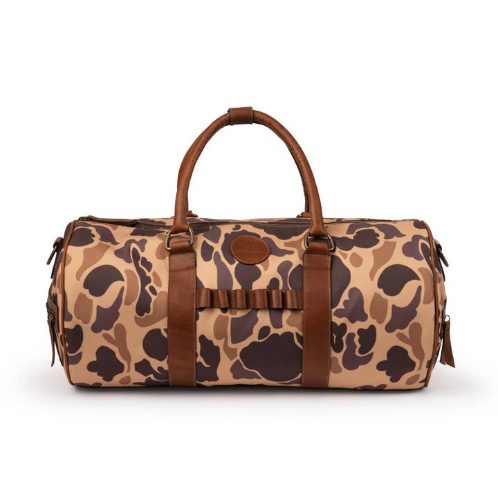 Camo Ranger Duffle for wholesale by Two Dove Outdoors