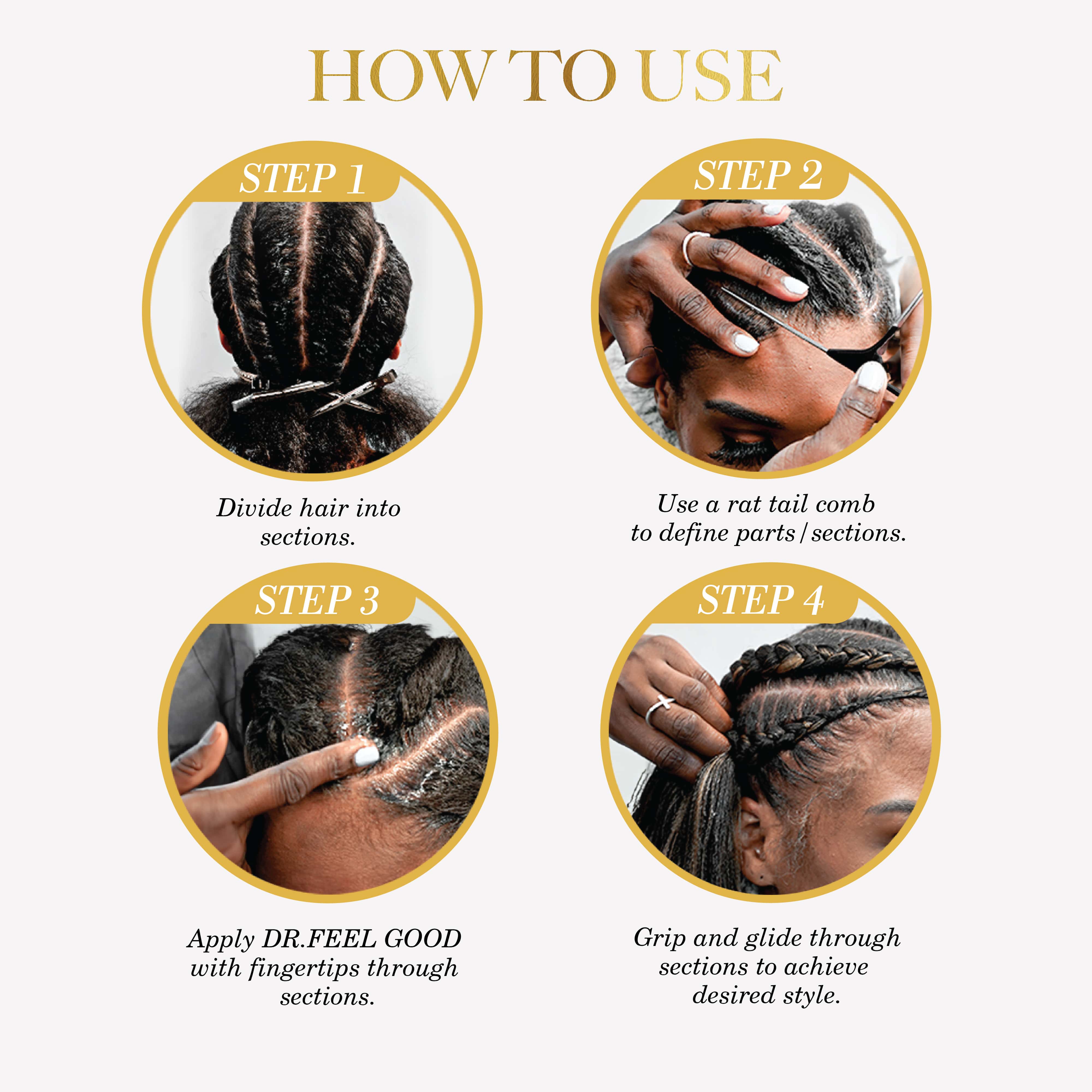 EBIN NEW YORK - Wholesale Hair Styling Gel/Mousse - BRAID FORMULA CONDITIONING GEL - Dr. Feel Good6