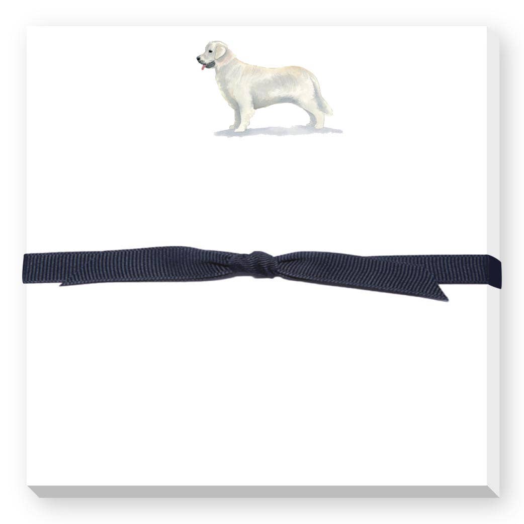 Donovan Designs – wholesale Anteckningsblock – Anteckningsblock med engelsk cream golden retriever - 50 sidor0