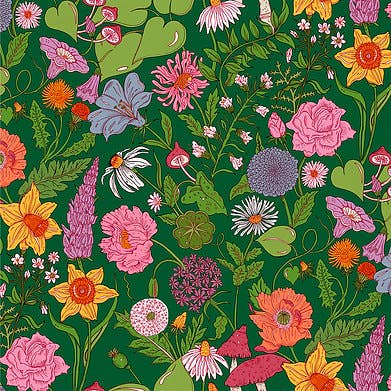 Papel de Parede em Floresta-Verde por atacado de Wear the Walls