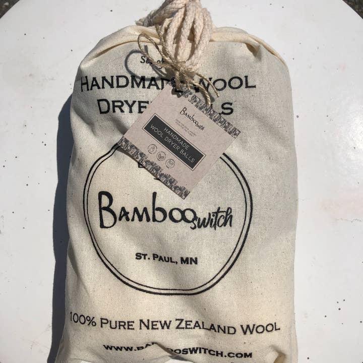 Bamboo Switch - Wholesale Drogerballen - Set van 6 organische wollen droogballen | Kerstcadeau3