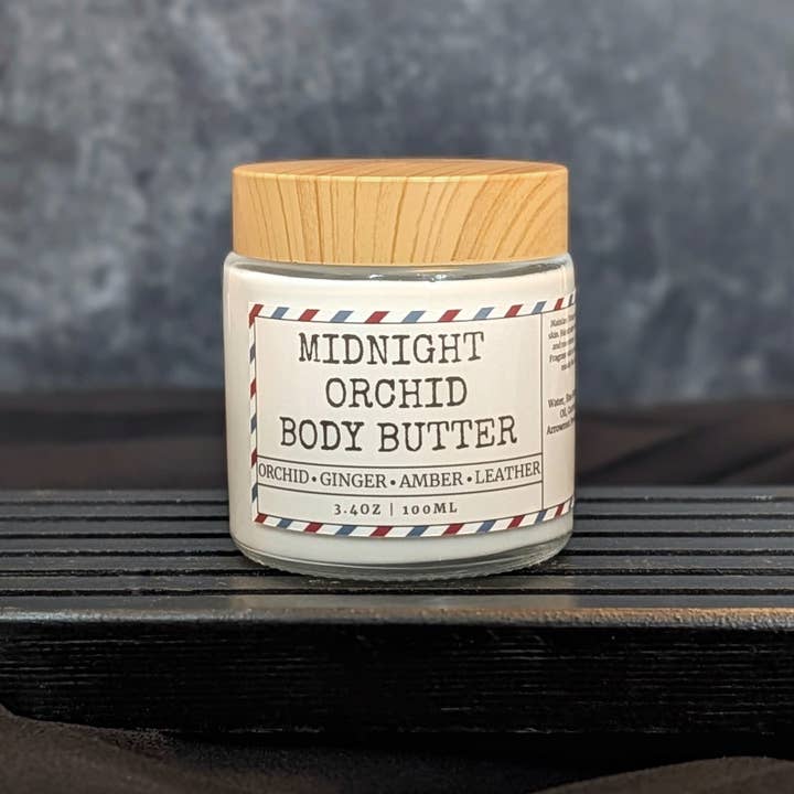 Midnight Orchid Body Butter for wholesale by Mainland Vintage