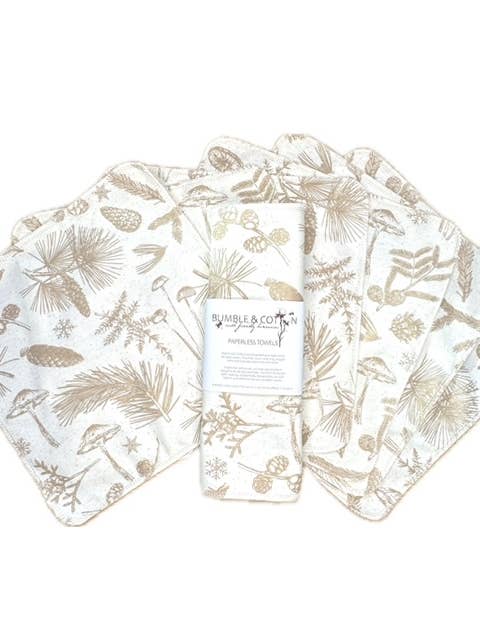 Paperless Towels Various Patterns || 6-Pack Refills for wholesale by Bumble & Cotton