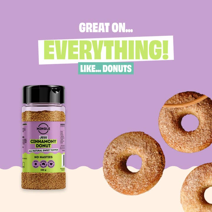 Mingle Seasoning - Wholesale Dried spice mix - New JESS' CINNAMONY DONUT SWEET TOPPER2
