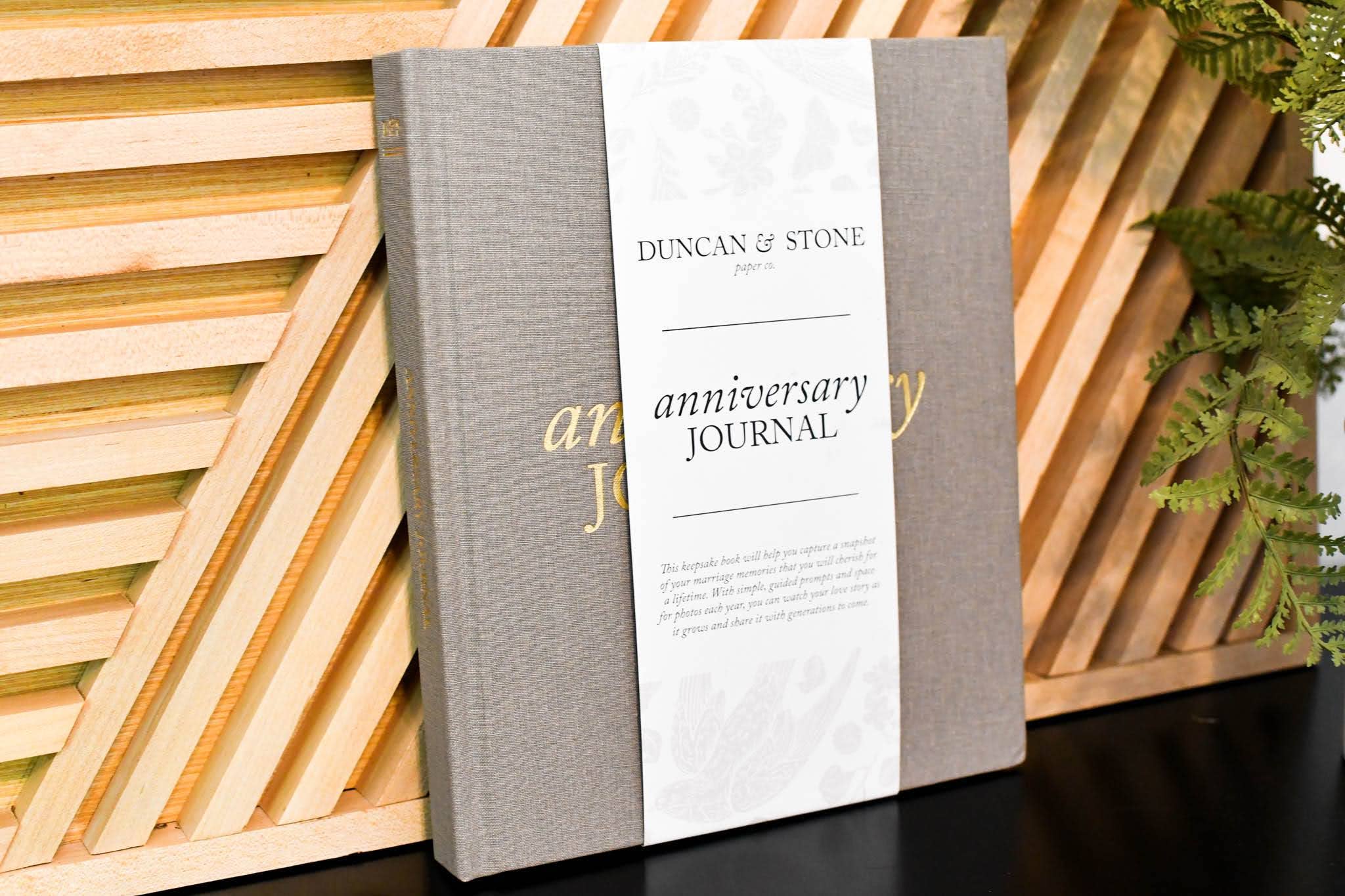 Duncan & Stone Paper Co. - Wholesale Journal/Diary - Anniversary Journal | Wedding Book | Gift for Wife or Spouse11