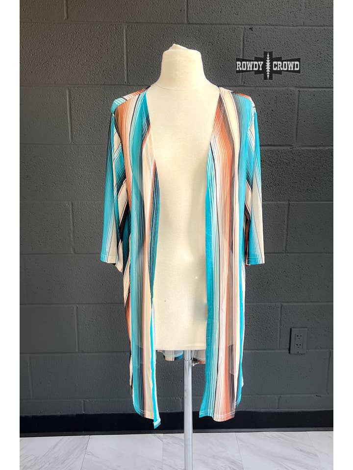 Rowdy Crowd Clothing - Wholesale Kimono - Women's - Stoney Serape Duster