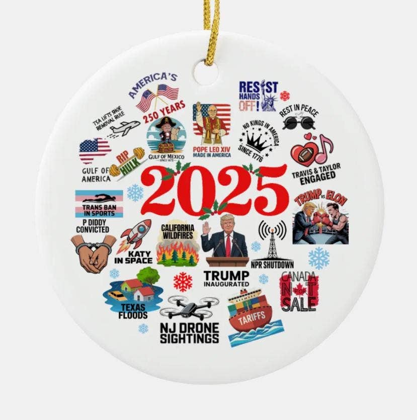 Embrova - Wholesale Ornament - 2025 Christmas Ornament, 2025 Notable Events Ornament3