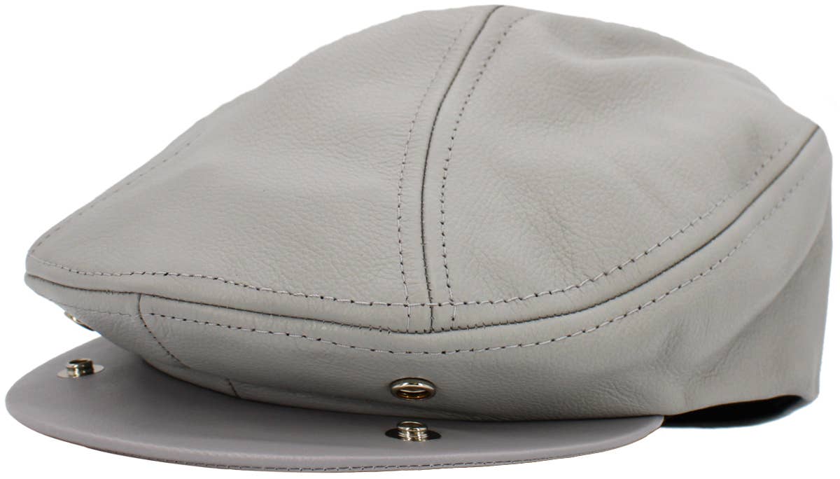 KBETHOS – wholesale News boy/school boy hat – Men's – 100% Leather Ascot - Made in USA | KBETHOS23