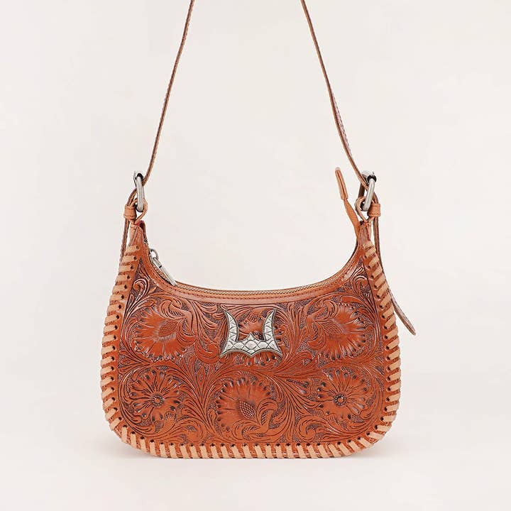 Loyal West Dannia Medium Purse Brown for wholesale by Myra Bag