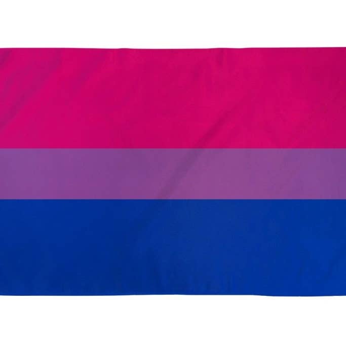 Bandiera bisessuale 3x5ft in poliestere per la vendita all'ingrosso da parte di Flags Importer
