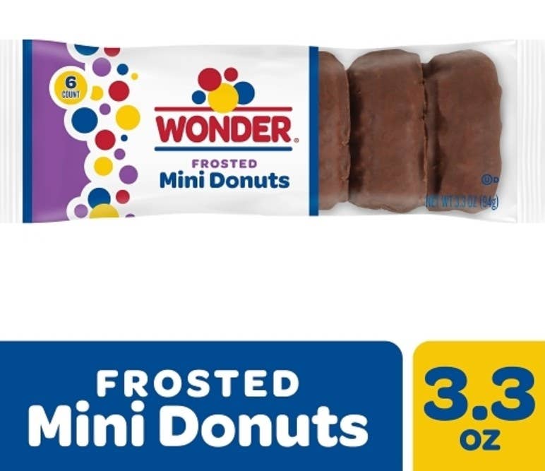 Shop The King - Wholesale Chocolate Covered Sweets - Wonder Mini Donuts Chocolate Frosted Boxes 10ct0