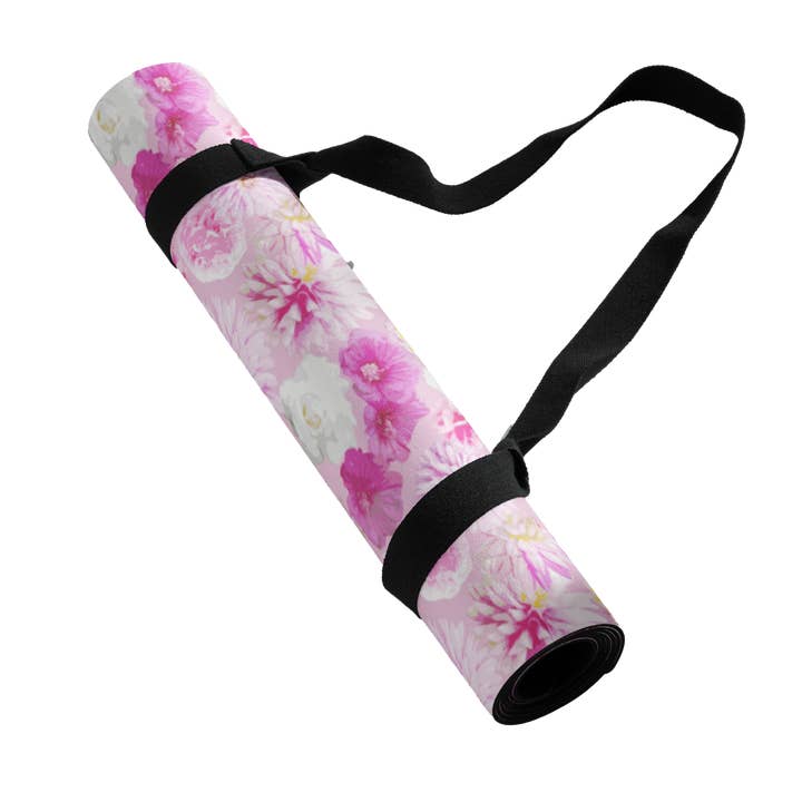 Garden Floral Yoga mat for wholesale by The Happy Fun Shop
