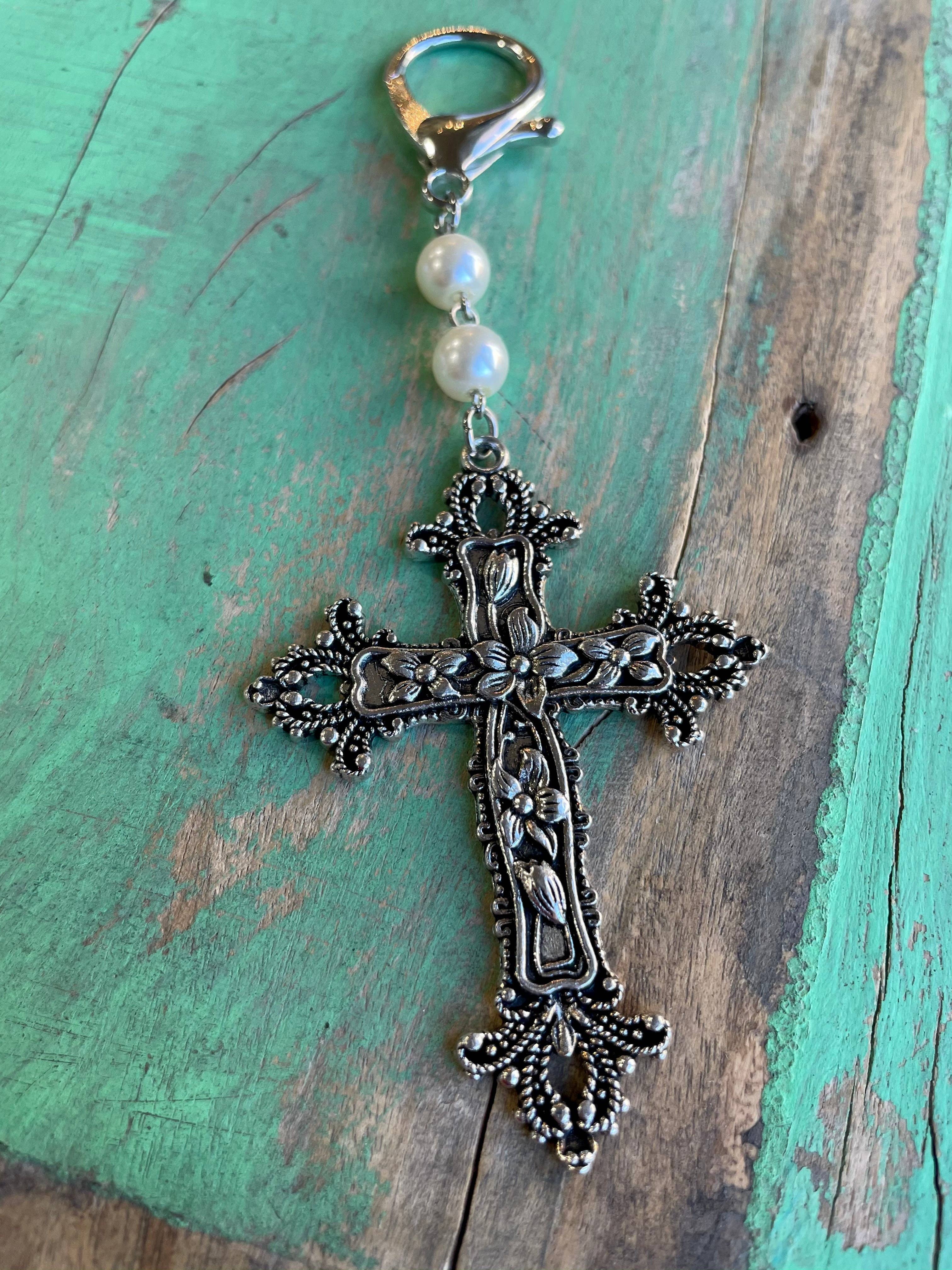 Love and Honor Jesus LLC - Venta al por mayor Accesorio para bolsos/monederos - Mujer - Bendiciones para bolso plateado12