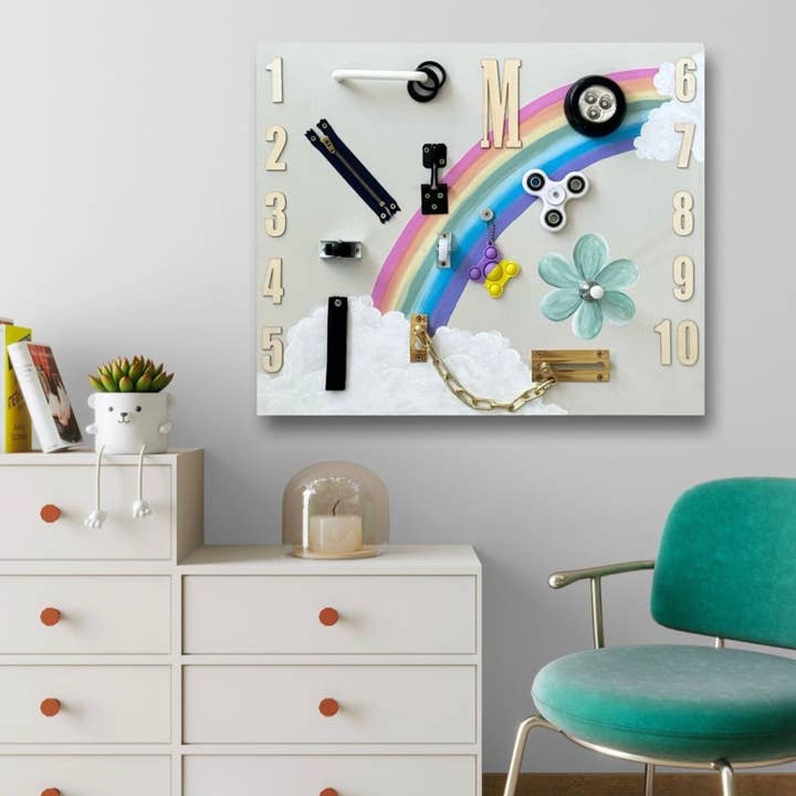 Rainbow Busy Board for wholesale by Leka Busy Boards