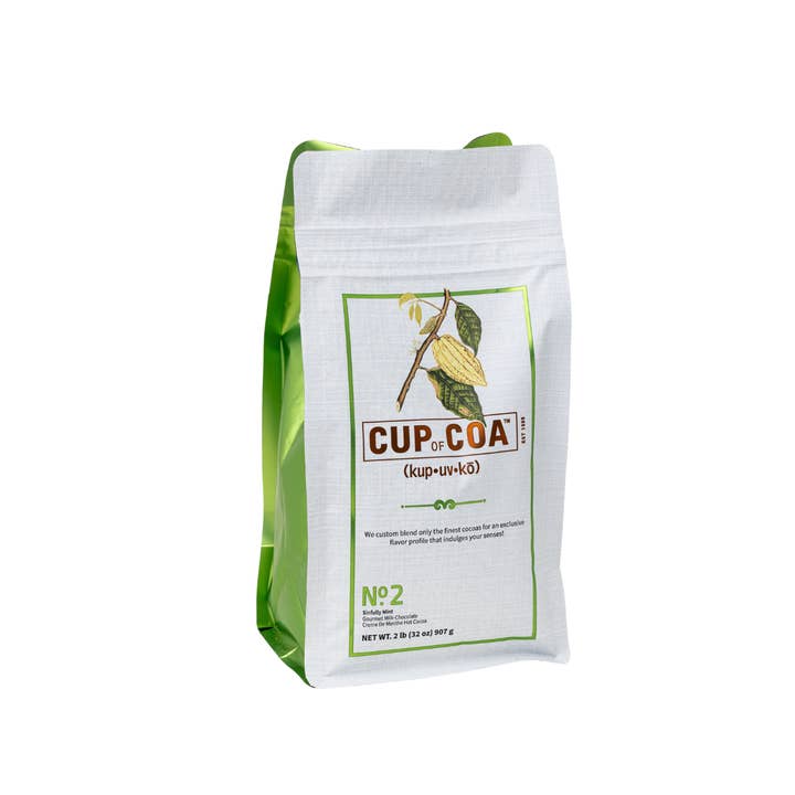 Taske nr. 2 Syndigt Mynte for engroshandel hos Cup of Coa Inc.