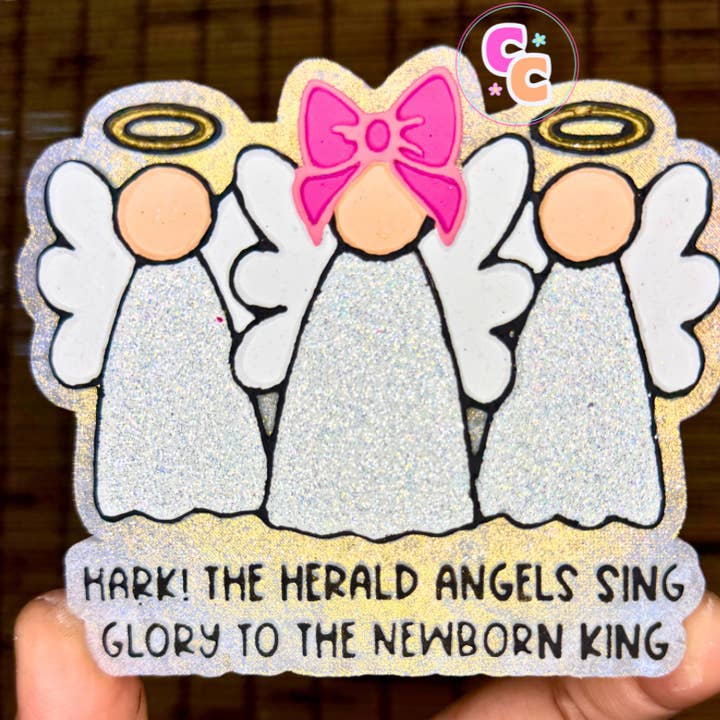 Crafting Cleveland - Wholesale Air Freshener - Hark! The Herald Freshie | Car Air Freshener | Christmas0