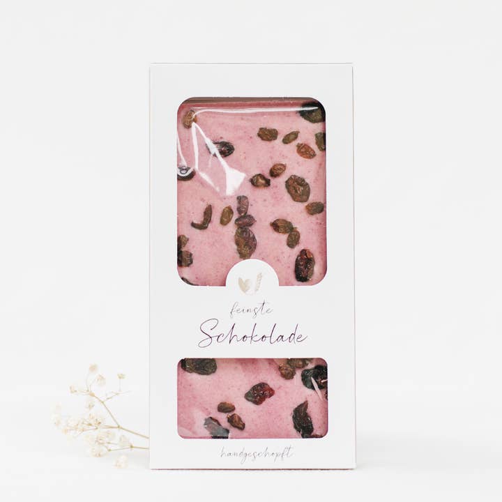 Bake Affair GmbH - Wholesale Chocolate - White chocolate - Acai & Powerberries