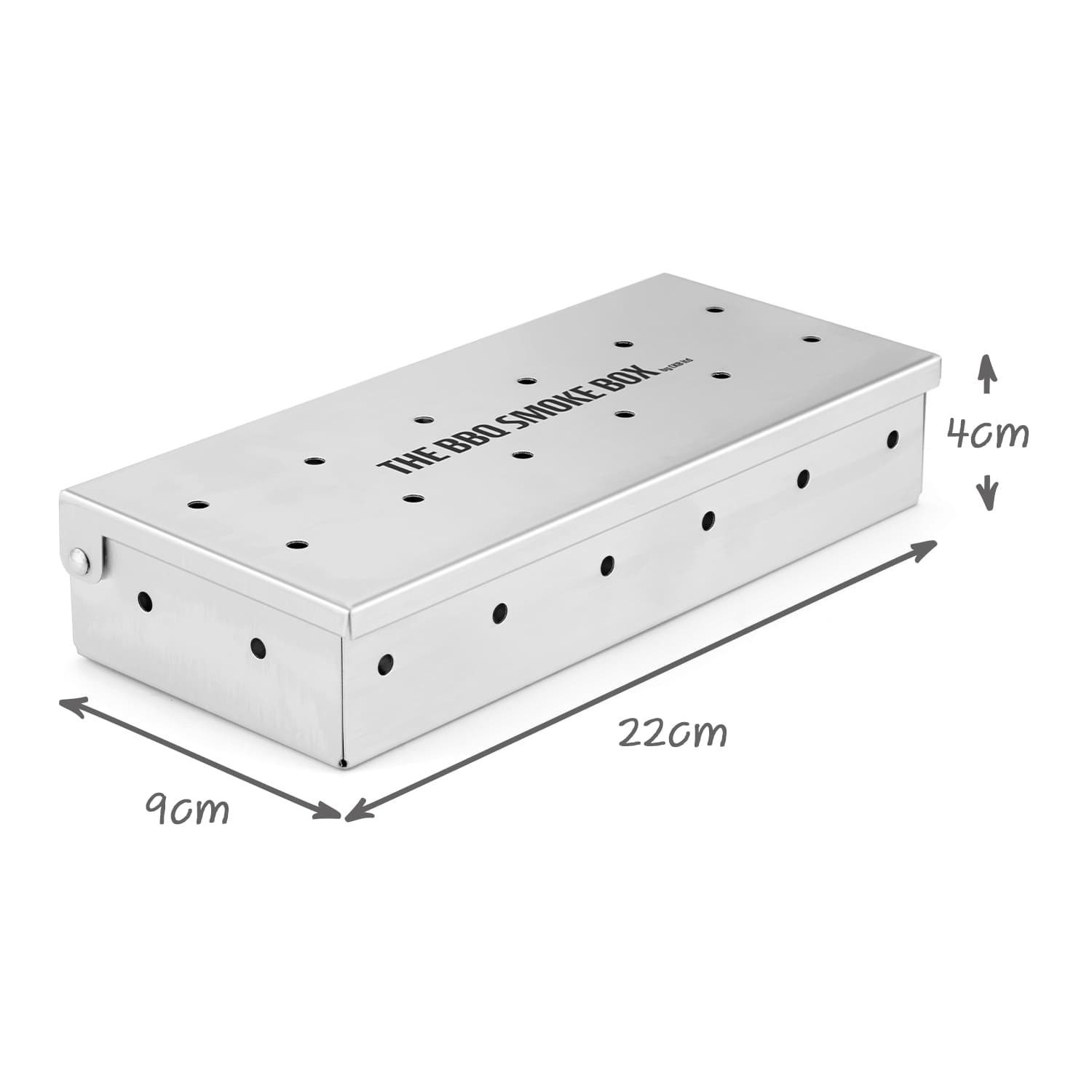Wholesale Gifts Tomorrow - Wholesale Outdoor Grill Tools - BBQ Wood Chip Smoker Box For Barbecue Tools Stainless Steel2