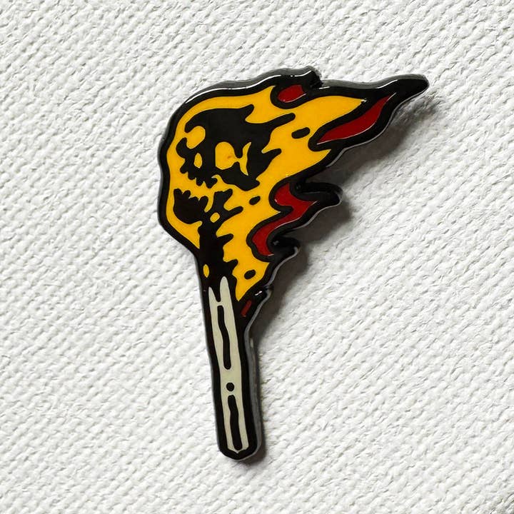 Lit Pin for wholesale by Strike Gently