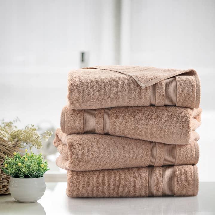 Bed Bath Fashions - Wholesale Towel set - Kathy Ireland Zero Twist 100% Cotton Plush Bath Towel Set