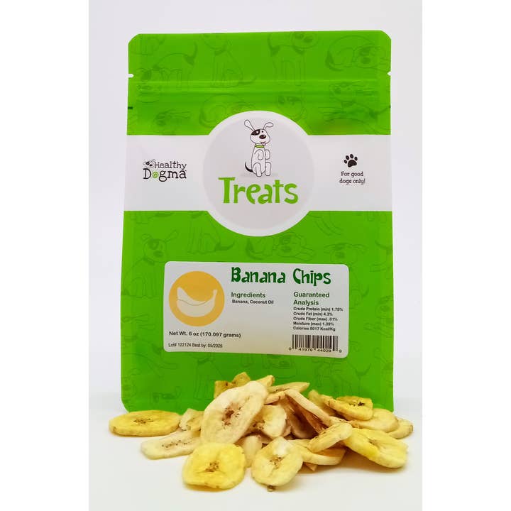 Healthy Dogma - Vente Friandises – chien - Chips de banane