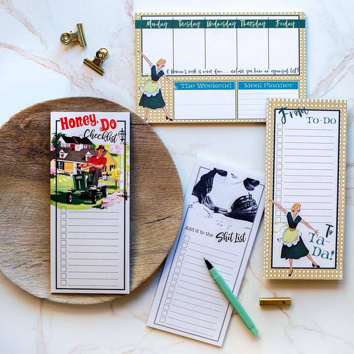 Mod Lounge Paper Company - Wholesale Notepad - Honey Do To Do List Notepad