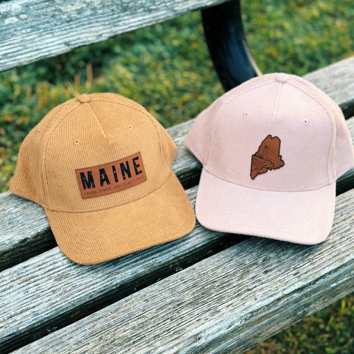 Corduroy Patch Hats | Maine Hats for wholesale by Reclaimed Maine Co.