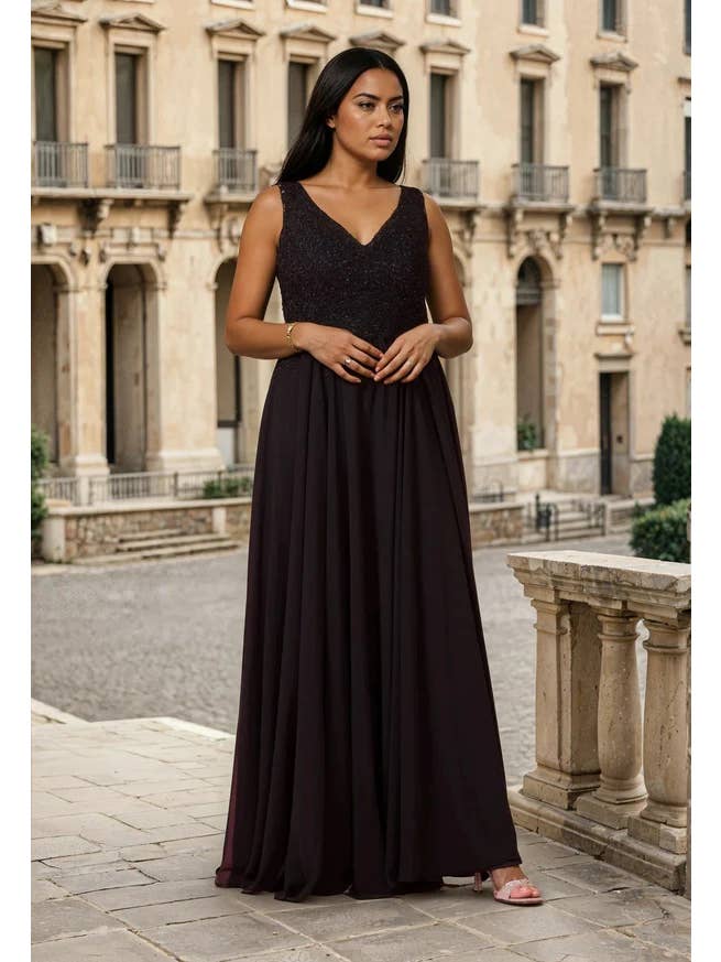 Kos Couture - Wholesale Gown - Women's - Long Formal Party Dress Plus Size Evening Gown1