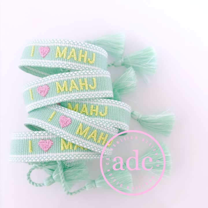 I LOVE MAHJ Bracelet for wholesale by AshleighDesignCo