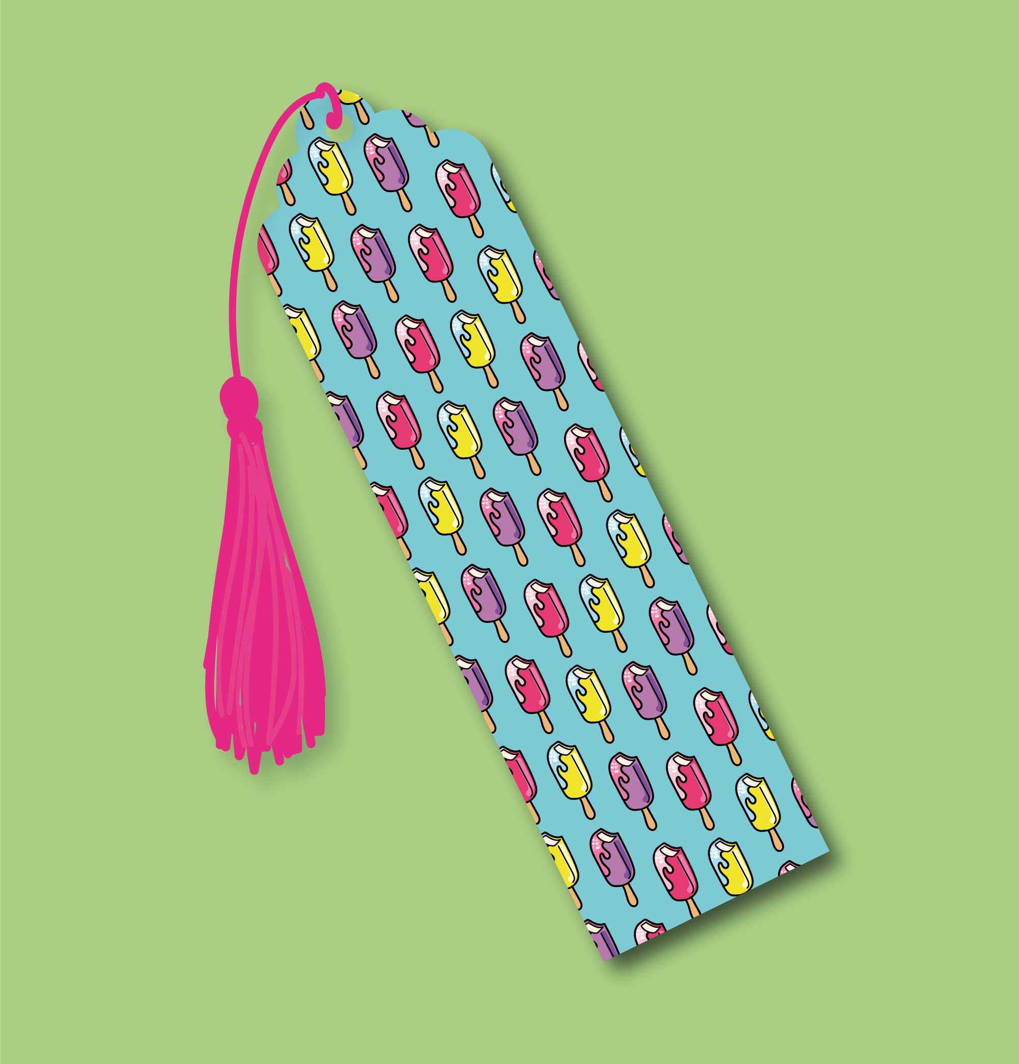 Studio Soph (We Pay Your Import Fees - We Ship DDP) - Wholesale Bookmark - Ice Cream Summer Bookmark0